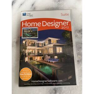 Chief Architect Home Designer Suite 2012 PC DVD Software Windows 7 Vista XP